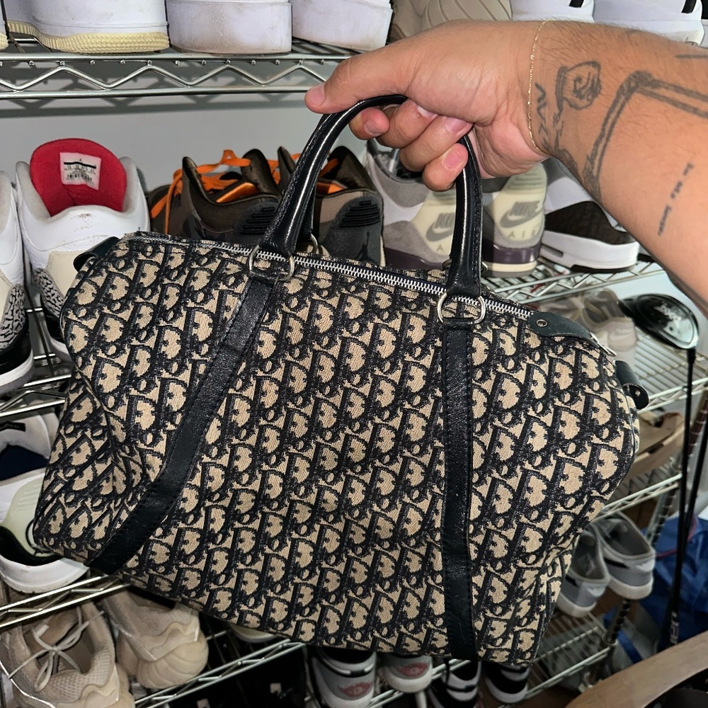 Vintage DIOR Trotter Boston Bag